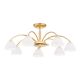 Lustre aplicate - Lustra aplicata 7 brate elegant design modern OPALDESIGN, auriu mat