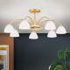 Lustre aplicate - Lustra aplicata 7 brate elegant design modern OPALDESIGN, auriu mat