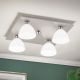 Plafoniere - Plafoniera eleganta design modern OPALDESIGN 4L, satin