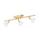 Lustre aplicate - Lustra cu 3 spoturi design modern OPALDESIGN, auriu mat