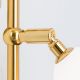 Plafoniere - Aplica de perete sau tavan design modern OPALDESIGN 2L, auriu mat