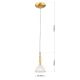 Pendule, Lustre suspendate - Pendul design modern OPALDESIGN 10cm, auriu mat