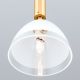 Pendule, Lustre suspendate - Pendul design modern OPALDESIGN 10cm, auriu mat