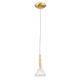 Pendule, Lustre suspendate - Pendul design modern OPALDESIGN 10cm, auriu mat