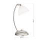 Veioze - Lampa de masa design modern OPALDESIGN, satin