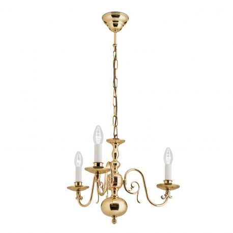 Candelabre, Lustre - Candelabru 3 brate design clasic FLAMISCH, alama lucioasa