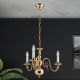Candelabre, Lustre - Candelabru 3 brate design clasic FLAMISCH, alama lucioasa