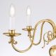 Candelabre, Lustre - Candelabru 5 brate design clasic FLAMISCH, alama lucioasa