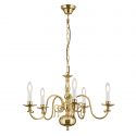 Candelabru 5 brate design clasic FLAMISCH, alama lucioasa
