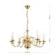 Candelabre, Lustre - Candelabru 8 brate design clasic FLAMISCH, alama lucioasa