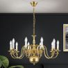 Candelabru 10 brate design clasic FLAMISCH, alama lucioasa