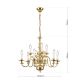 Candelabre, Lustre - Candelabru 9 brate design clasic FLAMISCH, alama lucioasa