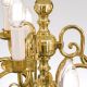 Candelabre, Lustre - Candelabru 9 brate design clasic FLAMISCH, alama lucioasa