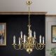 Candelabre, Lustre - Candelabru 9 brate design clasic FLAMISCH, alama lucioasa