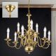 Candelabre, Lustre - Candelabru 9 brate design clasic FLAMISCH, alama lucioasa