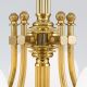 Candelabre, Lustre - Lustra suspendata eleganta stil clasic Nostalgie 6L alama lucios/opal