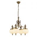 Lustra suspendata eleganta stil clasic Nostalgie 4L patina/ champagne