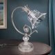 Veioze - Veioza, Lampa de masa design clasic LA BOHEME, argintiu antic
