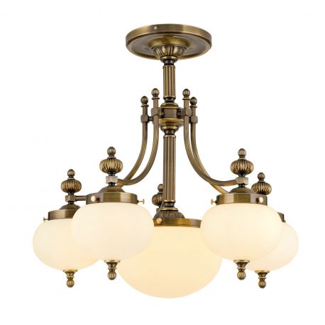 Lustre aplicate - Lustra aplicata eleganta stil clasic Nostalgie 6L patina/ champagne