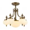 Lustra aplicata eleganta stil clasic Nostalgie 6L patina/ champagne