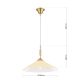 Iluminat interior - Lustra, Pendul realizat manual ARTDESIGN 40cm, alama mat/ champagne