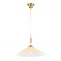 Lustra, Pendul realizat manual ARTDESIGN 40cm, alama mat/ champagne