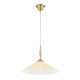Iluminat interior - Lustra, Pendul realizat manual ARTDESIGN 40cm, alama mat/ champagne