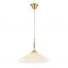 Lustra, Pendul realizat manual ARTDESIGN 40cm, alama mat/ champagne