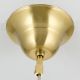 Iluminat interior - Lustra, Pendul realizat manual ARTDESIGN 30cm, alama mat/ champagne