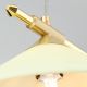 Iluminat interior - Lustra, Pendul realizat manual ARTDESIGN 2L, alama mat/ champagne