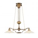 Lustra realizata manual design rustic ARTDESIGN, patina/ champagne