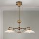 Iluminat interior - Lustra realizata manual design rustic ARTDESIGN, patina/ champagne