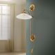 Aplice, corpuri de iluminat pentru pereti - Aplica de perete realizata manual design rustic ARTDESIGN, patina/ champagne