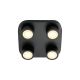 Plafoniere - Plafoniera LED cu 4 spoturi, design modern, 3-Step MOODMAKER, Clyde 4 negru