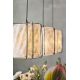 Pendule, Lustre suspendate - Lustra cu 3 pendule stil modern Japandi Cardine