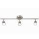 Plafoniere cu spoturi, Spoturi aplicate - Lustra design industrial cu 3 spoturi GU10 Avenue 3