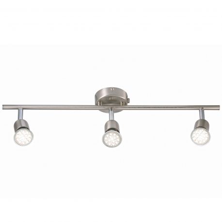 Plafoniere cu spoturi, Spoturi aplicate - Lustra design industrial cu 3 spoturi GU10 Avenue 3
