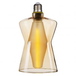 Becuri E27 - Bec decorativ Deco E27 Cone 15 Dimabil