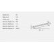 Plafoniere - Plafoniera LED design liniar Wilmington 90,5cm