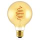 Bec decorativ Spiral E27 G125 Dimabil