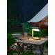 Lampi decorative si solare - Lampa solara LED portabila IP44 Saulio verde maslina