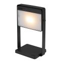 Lampa solara LED portabila IP44 Saulio negru