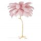 Lampadare - Lampa de podea design spectaculos cu pene de strut Palmier