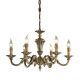 Candelabre, Lustre - Candelabru 6 brate clasic LUX realizat manual Billy
