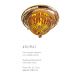 Plafoniere - Plafoniera clasica LUX realizata manual Amber 48cm