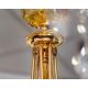 Candelabre, Lustre - Lustra suspendata clasica LUX realizata manual Amber
