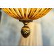 Candelabre, Lustre - Candelabru cu 3 brate clasic LUX realizat manual Amber