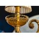 Candelabre, Lustre - Candelabru cu 3 brate clasic LUX realizat manual Amber