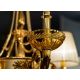 Candelabre, Lustre - Candelabru cu 3 brate clasic LUX realizat manual Amber