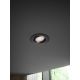 Spoturi tavan fals - Spot LED dimabil incastrabil Roar negru